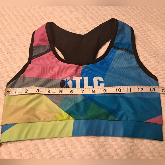 TLC Total Life Changes Multicolor Sports Bra Size S - Picture 8 of 9